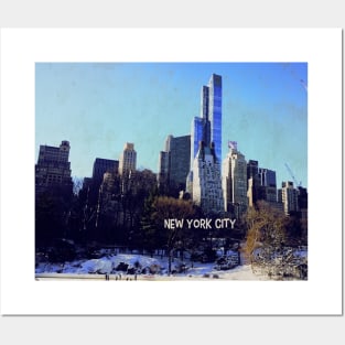 Winter in New York USA Photography Posters and Art